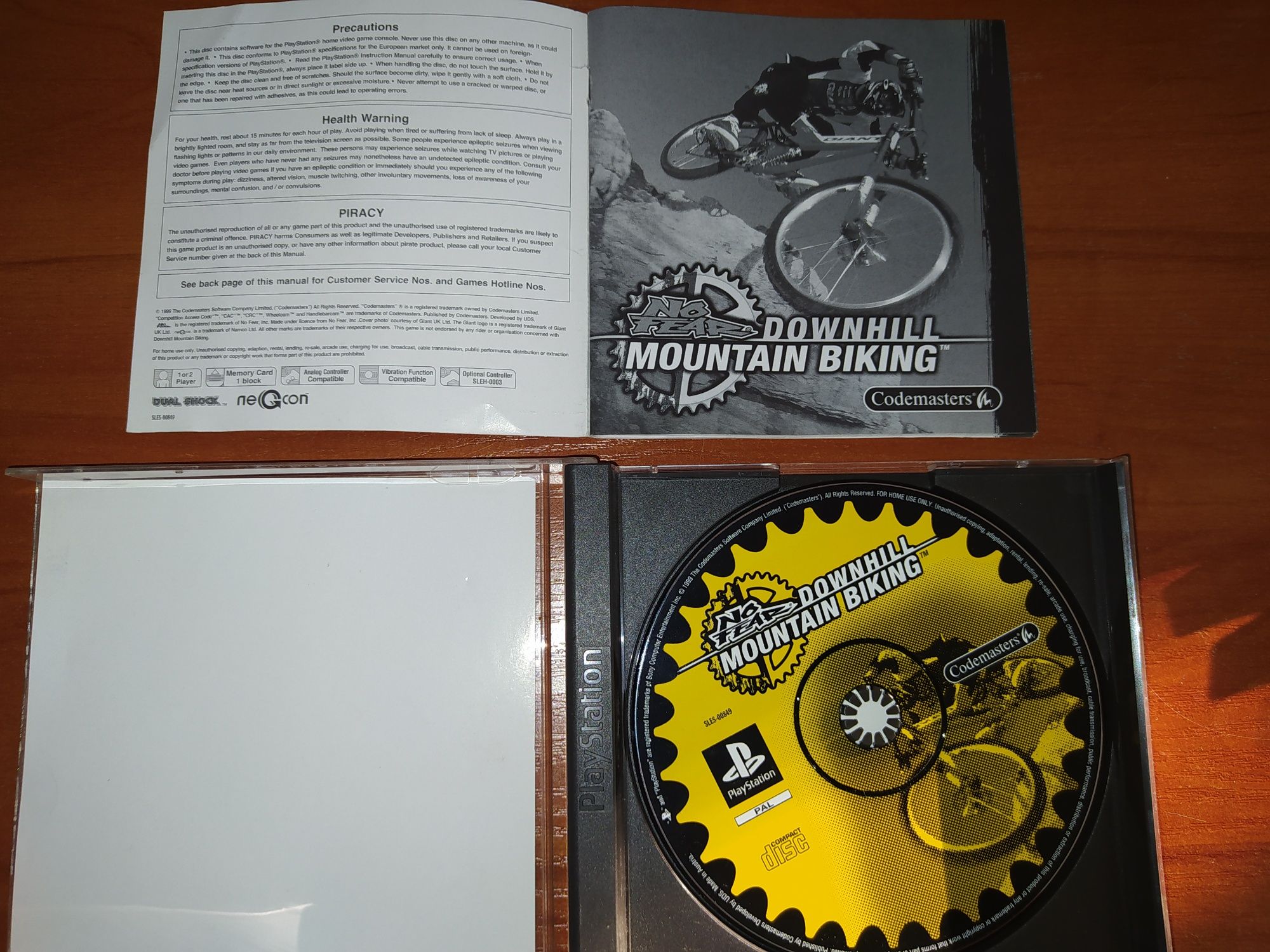 Downhill Mountain Biking Gra na PlayStation 1