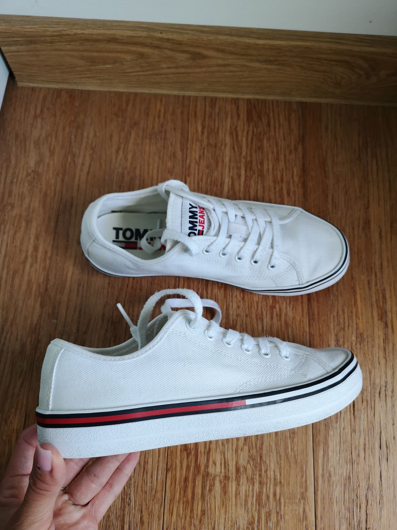Sneakersy Tommy hilfiger jeans 37 trampki buty sportowe damskie