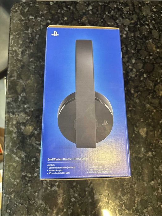 Бездротові Ігрові навушники PlayStation Gold Wireless Headset PS4