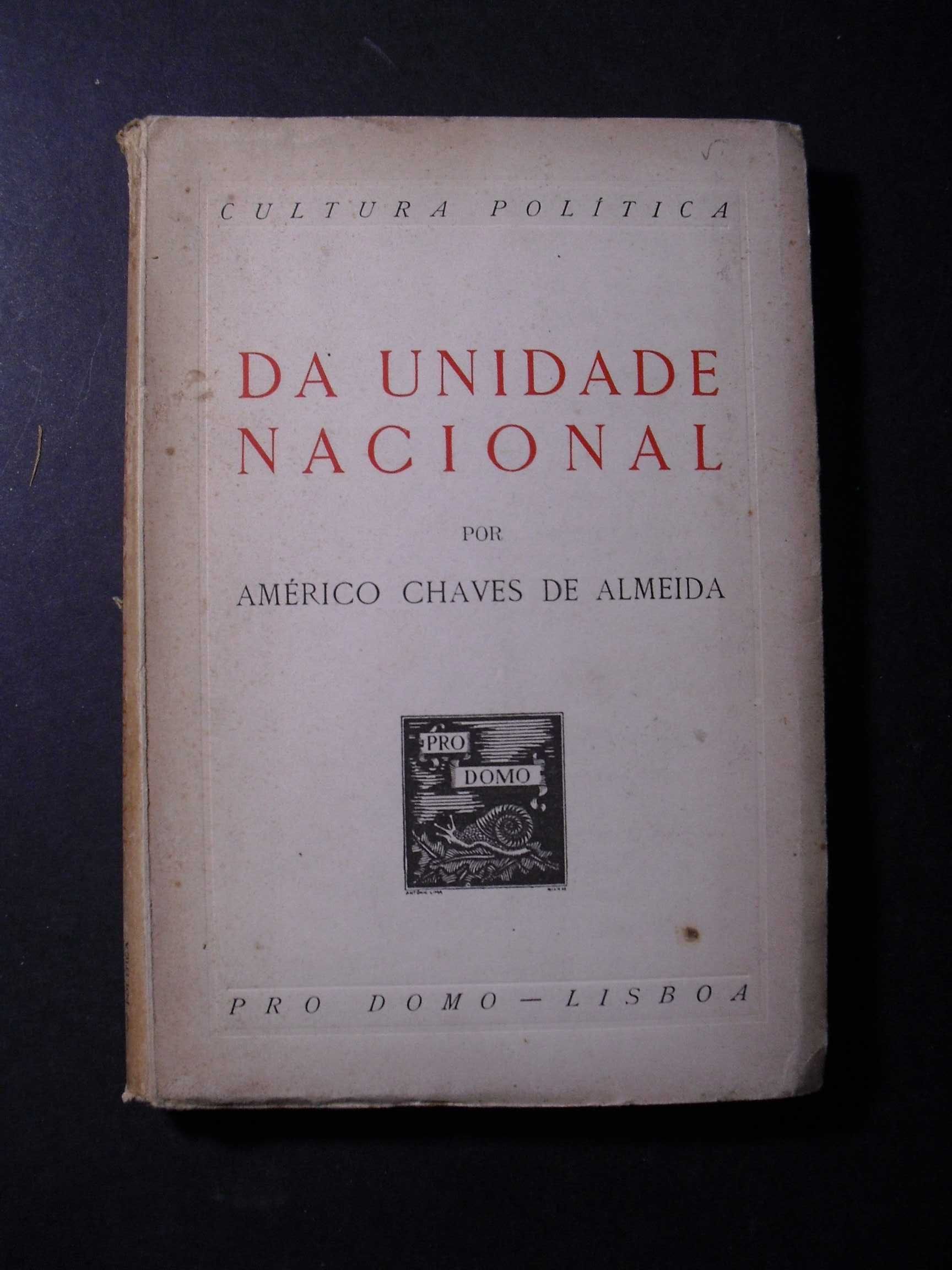 Almeida (Américo Chaves de);Da Unidade Nacional