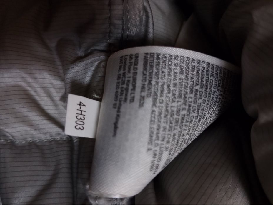 Жіночий пуховик Uniqlo великого розміру