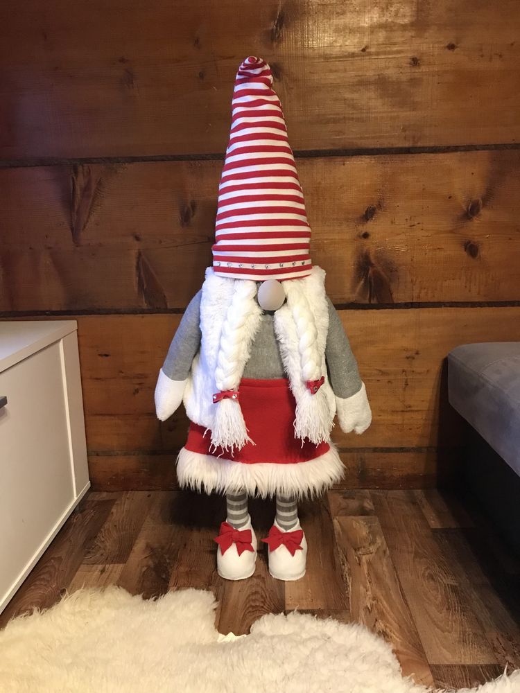 Skrzaty, krasnale świąteczne 100cm i 105cm