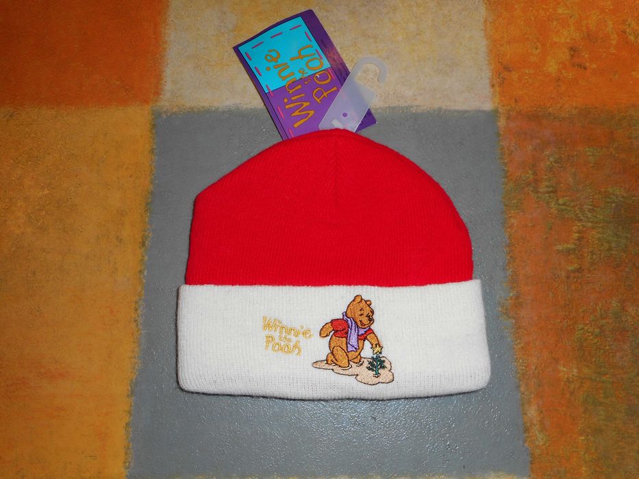 KUBUŚ PUCHATEK Winnie The Pooh 52/56 czapka dziecięca ORYGINAŁ NOWA