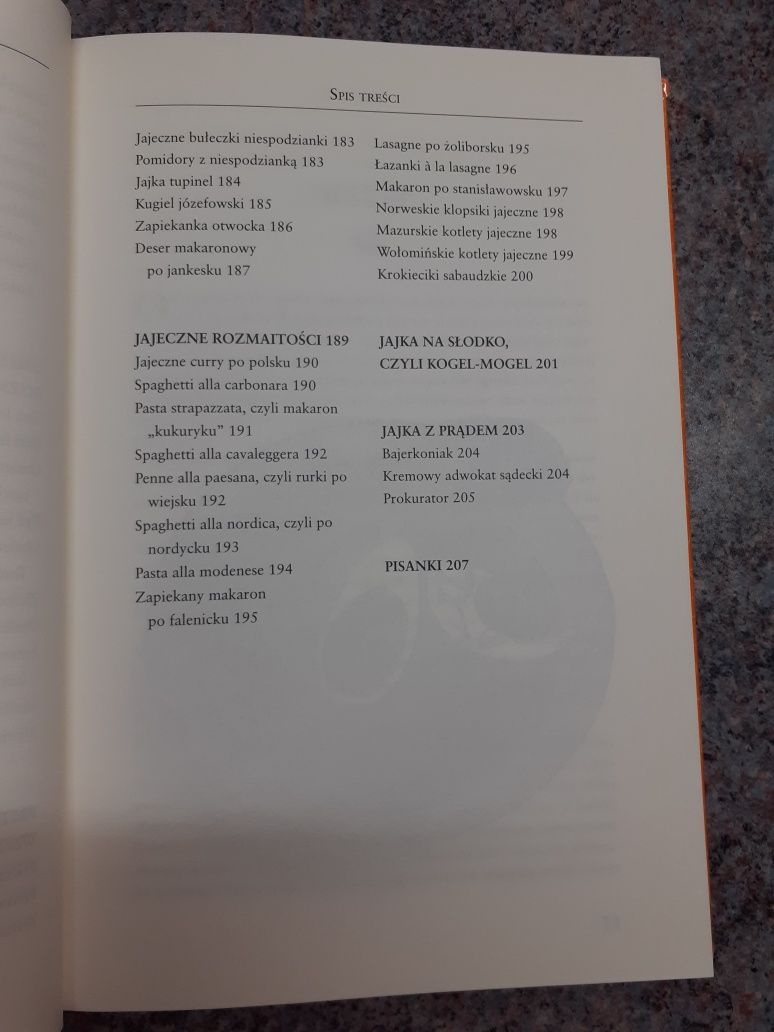 Małgorzata Caprari - Jajka 200 przepisów [Buchmann 2013] NOWA/spis tr.