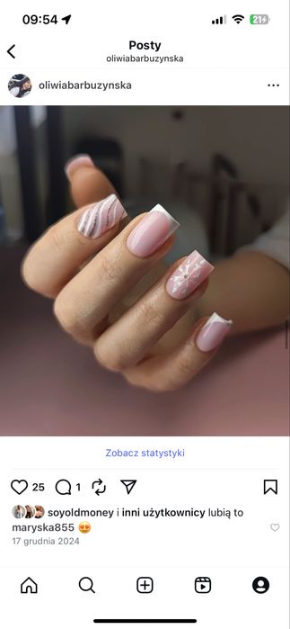 Manicure zel/hybryda