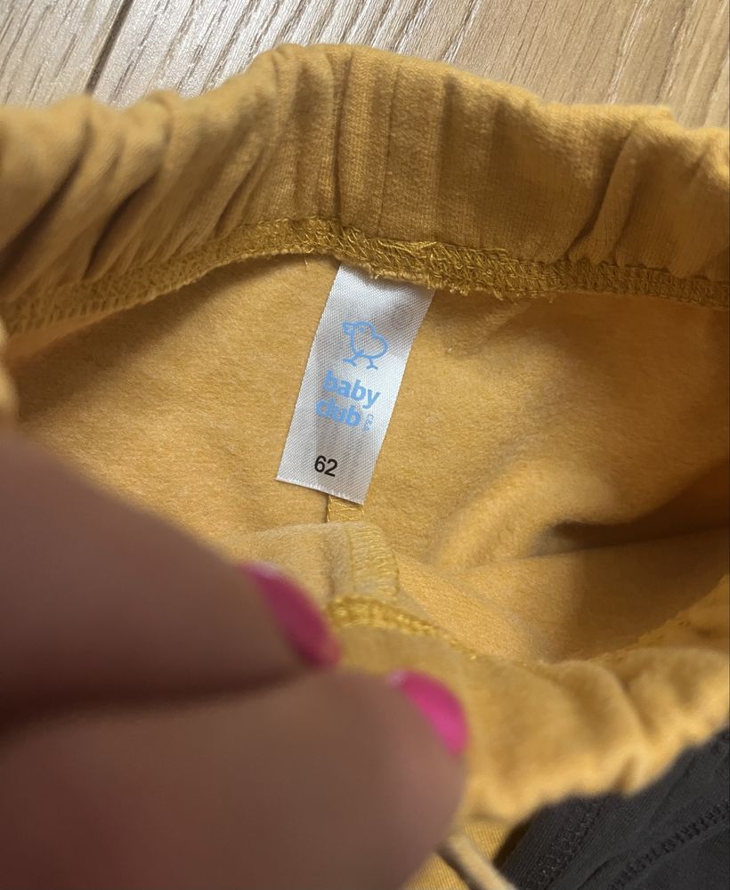 Zestaw 7 szt spodni chłopięcych rozm 62 / Smyk, C&A, Pepco, KIK