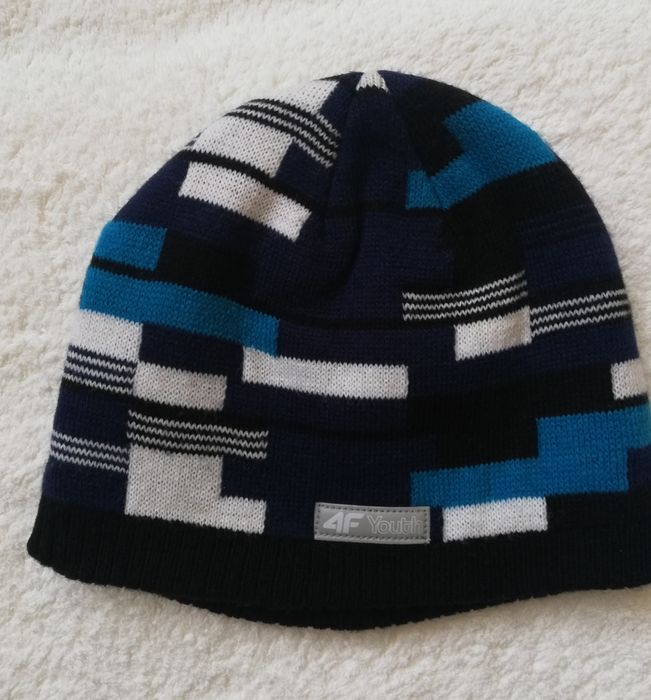 Czapka chłopięca 4F (2 sztuki)