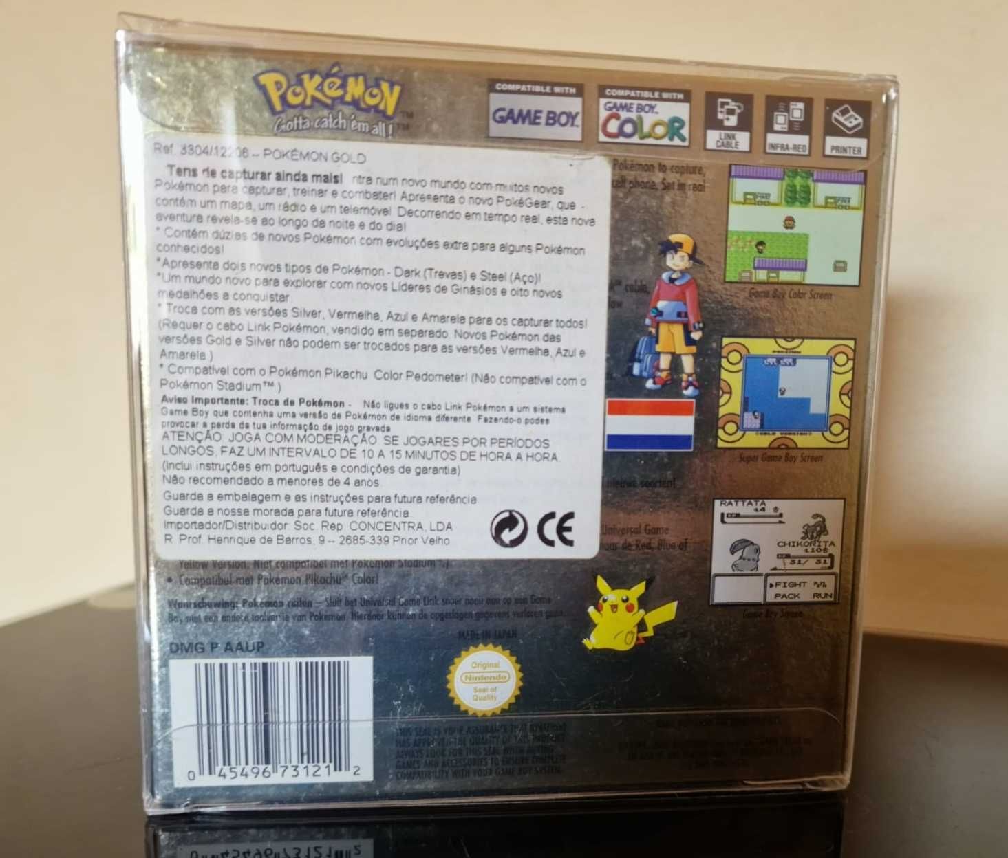 Pokemon Gold Version - Gameboy Color