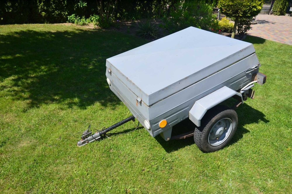 Lekka przyczepa przyczepka towarowa zarejestrowana 550 kg DMC Poznań