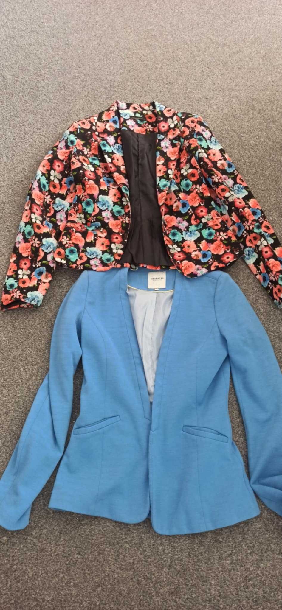 11 sztuk - Marynarki i bluzki damskie rozmiar 34