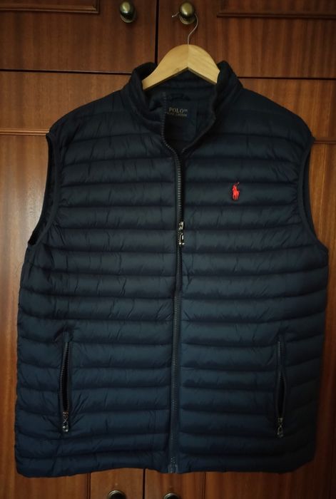 Colete azul marinho Ralph Lauren tam XXL