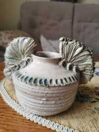 wazon ceramika ręcznie robiony autorski