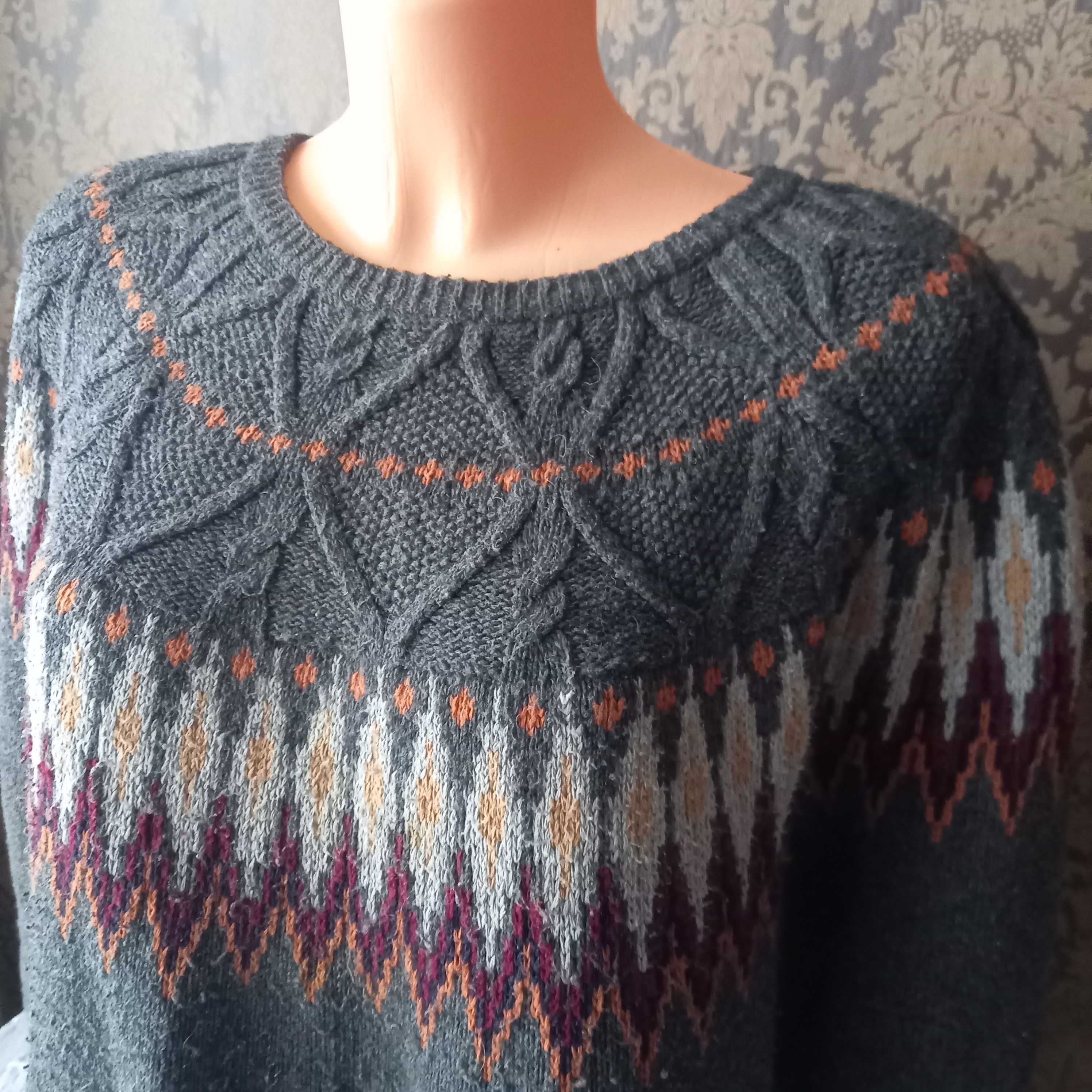 męski sweter gruby morley xl