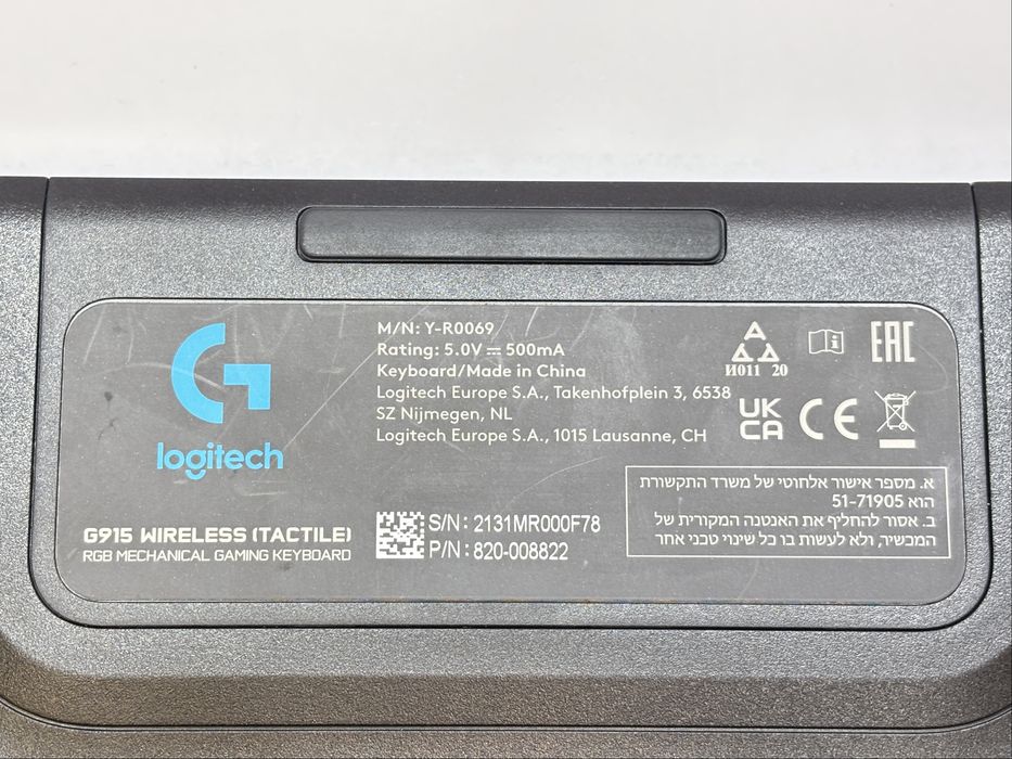 Klawiatura Gamingowa Logitech G915