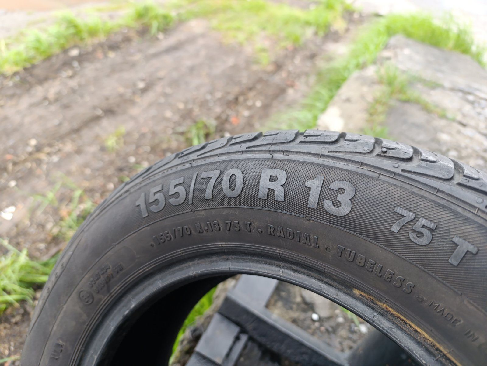 Пара літніх шин Barum 155/70 R13 резина на таврію славуту матіз