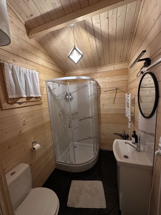 Domek z jacuzzi sauną dla 4 osób bez sąsiadów łowisko lubimy zwierzęta