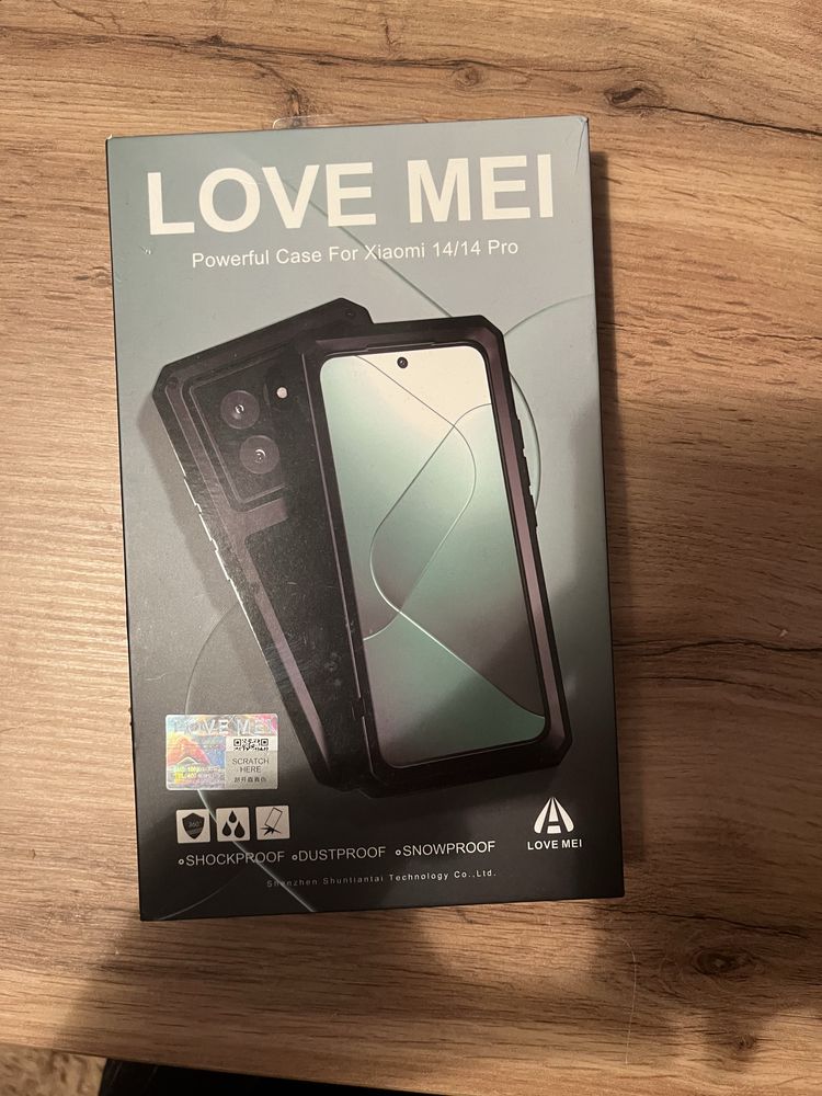Протиударний чохол love mei для redmi 14/14 pro