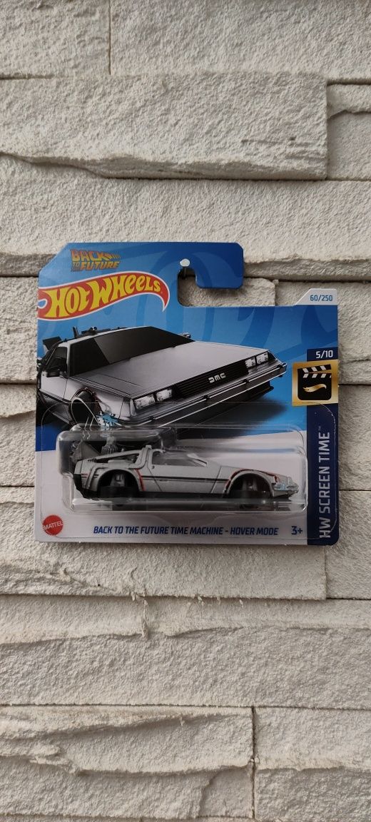 DMC DeLorean Back to the Future Time Machine Hot Wheels Powrót do