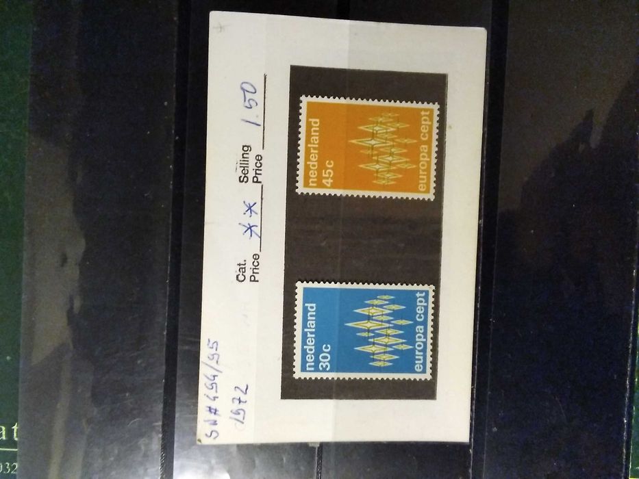 1972 Série Completa Europa CEPT Holanda MNH **