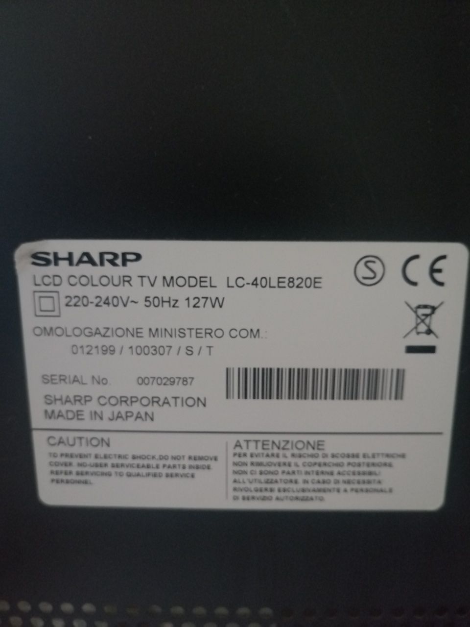 Telewizor LCD 40" SHARP