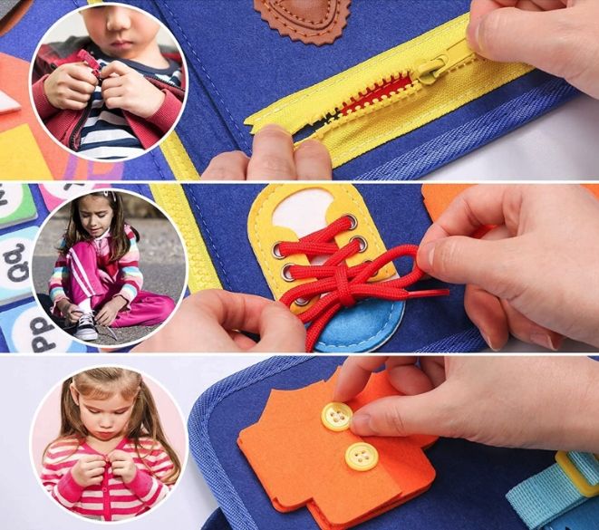 Tablica Sensoryczna Edukacyjna Dla Dzieci Zabawka Do Wczesnej Nauki Ze
