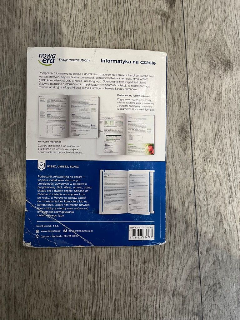 Sprzedam książkę klasa 1 liceum informatyka