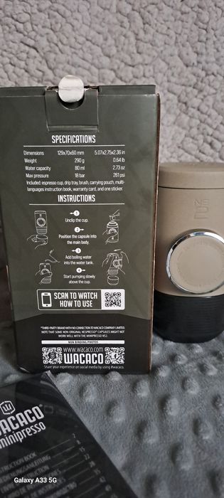 Przenośny ekspres do kawy