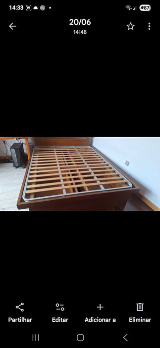 Cama de madeira 100 euros