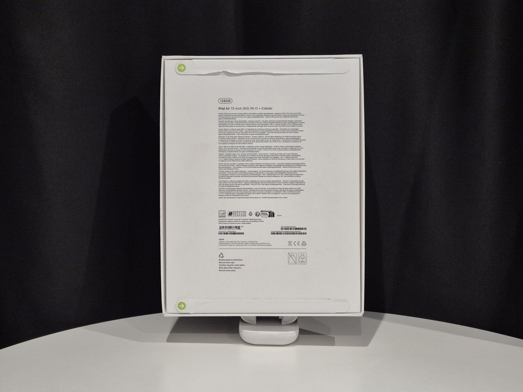 Nowy iPad Air 13' M2 128GB Cellular + WiFi Space Gray