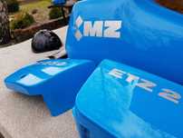 Mz Etz 250 zbiornik paliwa bak boczki części shl wfm simson romet