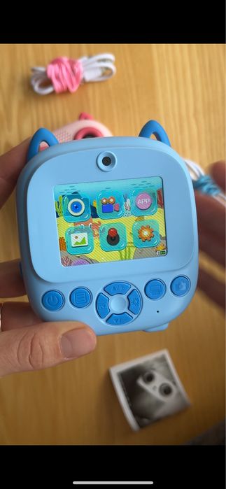 Дитячий фотоапарат принтер детский