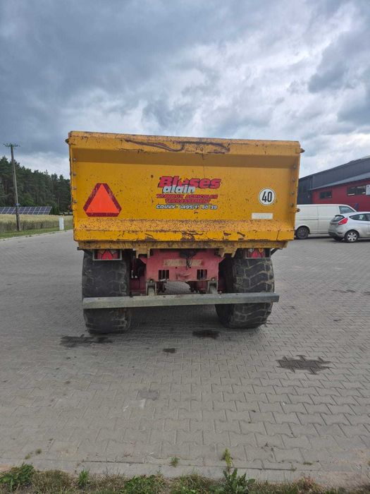 Przyczepa budowlana VGM ZK 22-2 skorupa tandem,nie joskin,beco,record