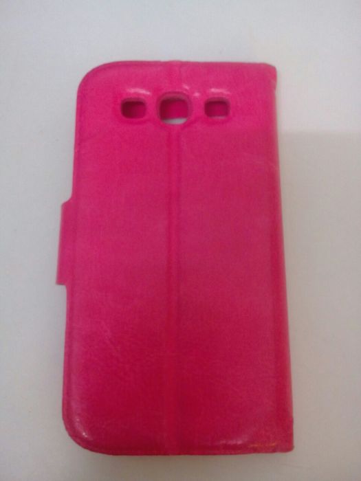 Capa pele Samsung Galaxy S3 rosa choc