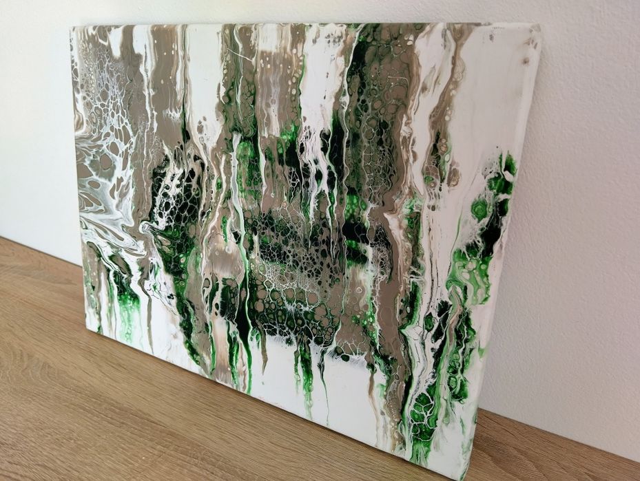 Obraz na płótnie ręcznie malowany 30x40 cm