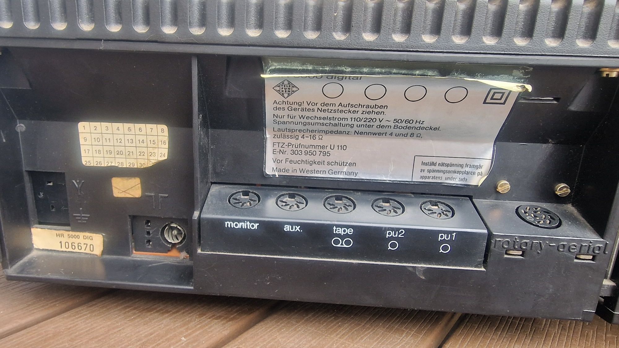 Amplituner telefunken HR 5000 digital