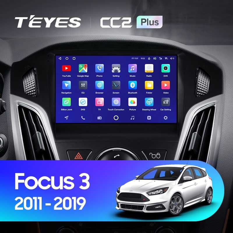 Штатная магнитола Teyes CC2 PLUS Ford Focus 3 (2011-2019)