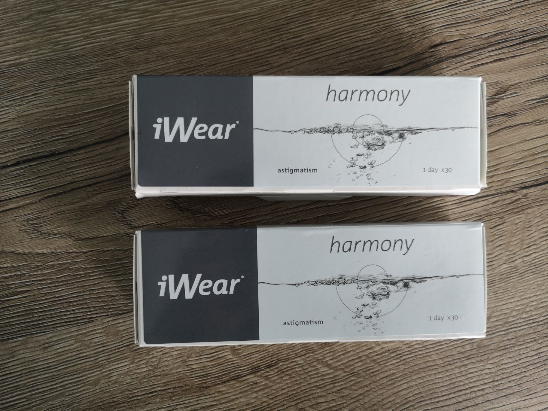 Soczewki iWear harmony astigmatism moc: - 0.25 / cylinder: - 1.75