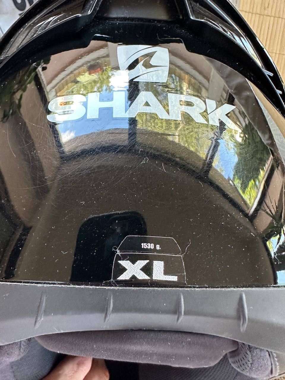 Мотошолом Shark D-Skwal 2 Blank Black Розмір XL