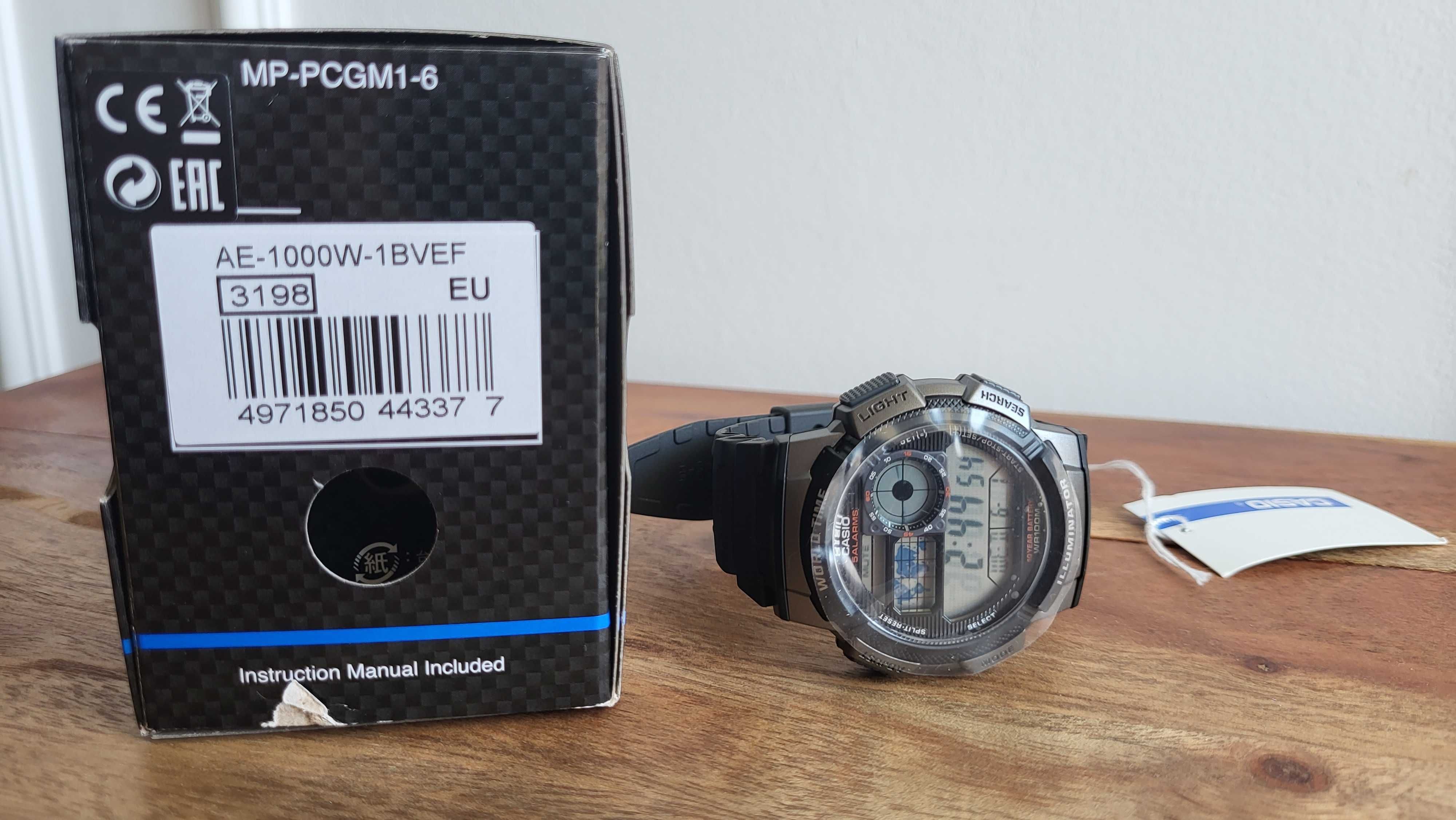 Zegarek męski Casio Sport AE-1000W-1BVEF Nowy z gwarancją