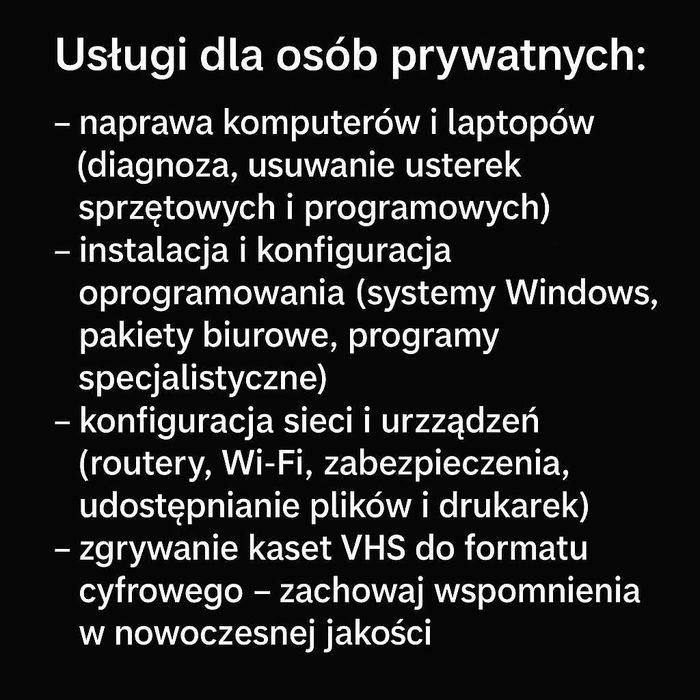 Usługi Informatyczne