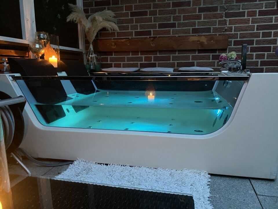Wanna z hydromasażem masażem 2os akrylowa jacuzzi radio jacuzi jakuzi