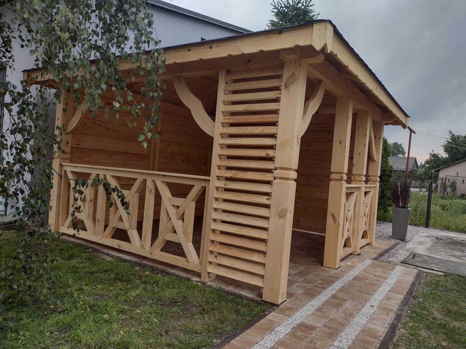 Altanka. Altanki 3,5x3,5m. Wiata.wiaty