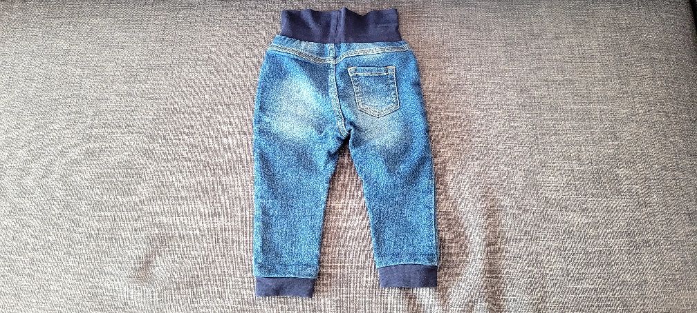 Tregginsy jeans rozmiar 80