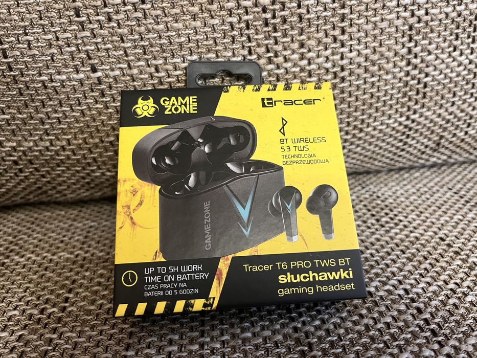 Słuchawki bezprzewodowe TRACER GAMEZONE T6 PRO TWS BT
