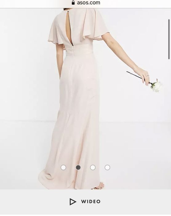 Suknia asos xxs dla druhny wesele