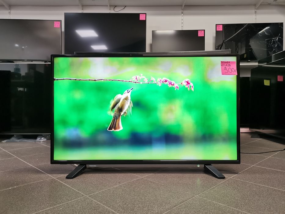 Toshiba 43 cale FullHD hdr Smart WiFi DVB-T2 HEVC 43LA2B gw3m telewizo