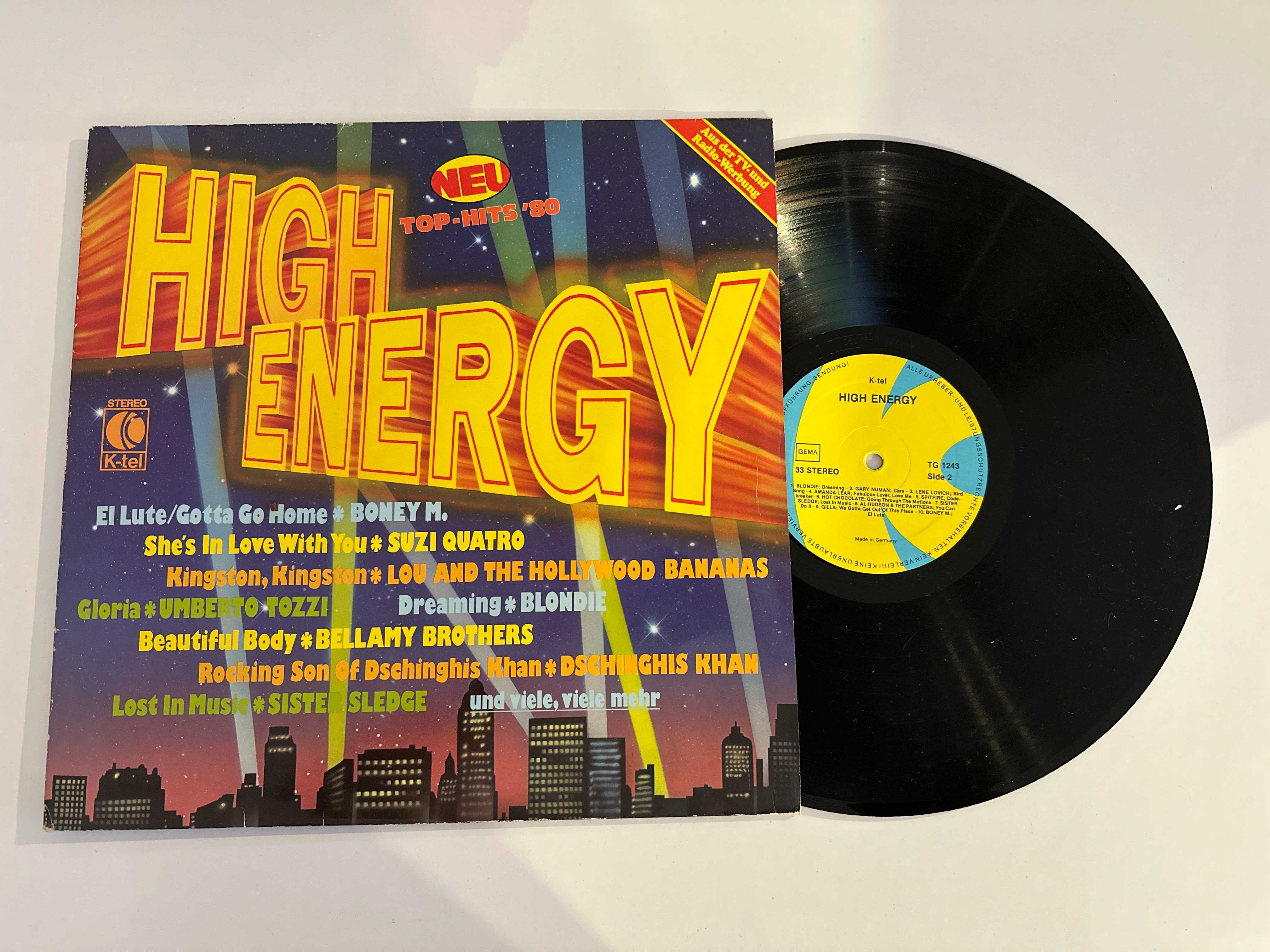 Various – High Energy LP Winyl (A-97)