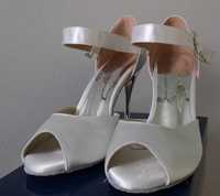 Buty ręcznie szyte ślubne wesele taneczne NOWE