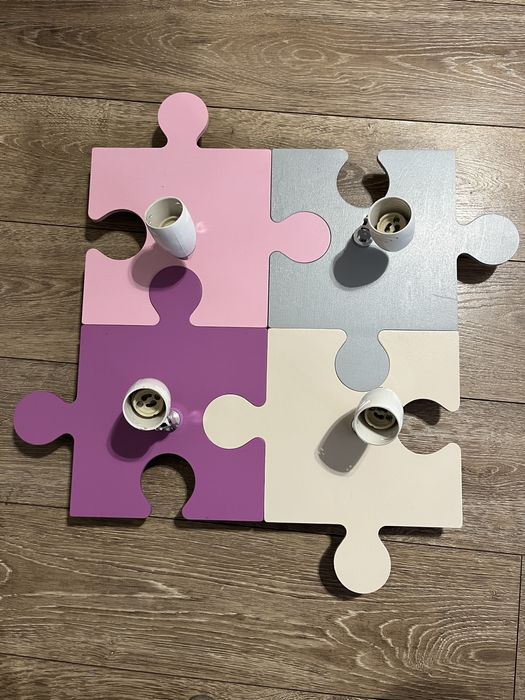 Lampa oświetleniowa#sufitowa. Puzzle.