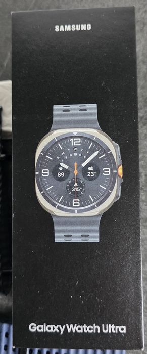 IGUAL A NOVO Samsung Galaxy Whatch 7 Ultra LTE titanium  + 7 bracelete